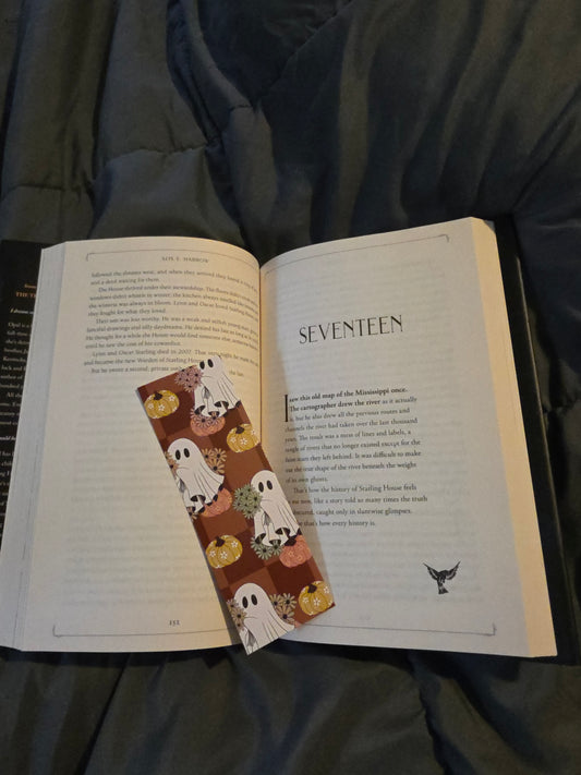 Cute Fall Ghosty Bookmarks