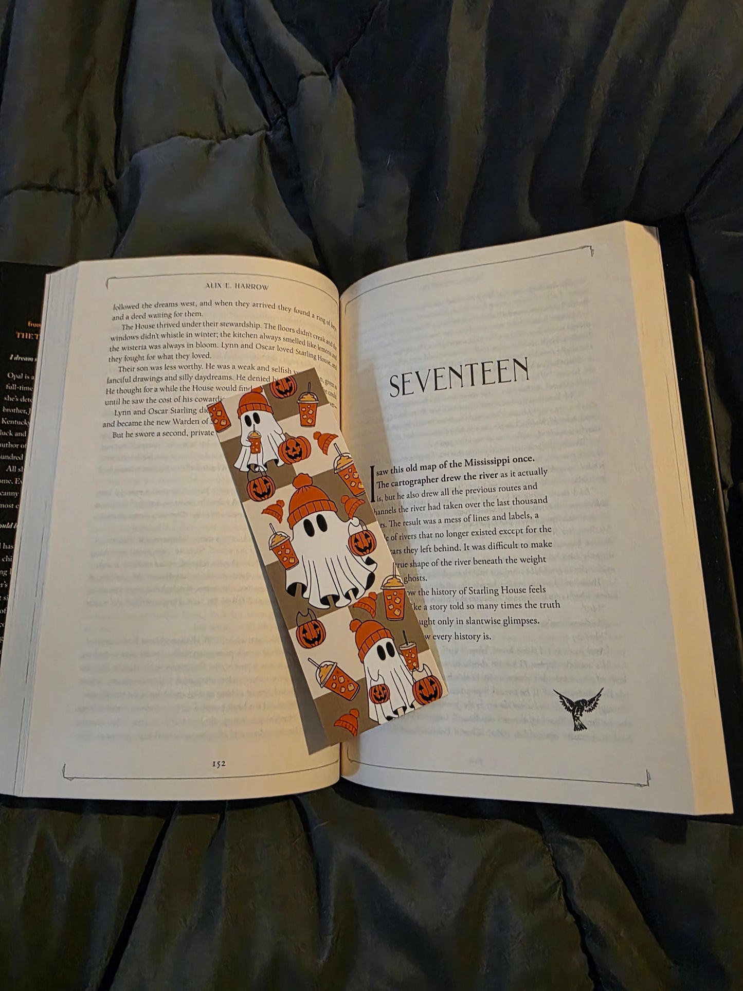 Cute Fall Ghosty Bookmarks