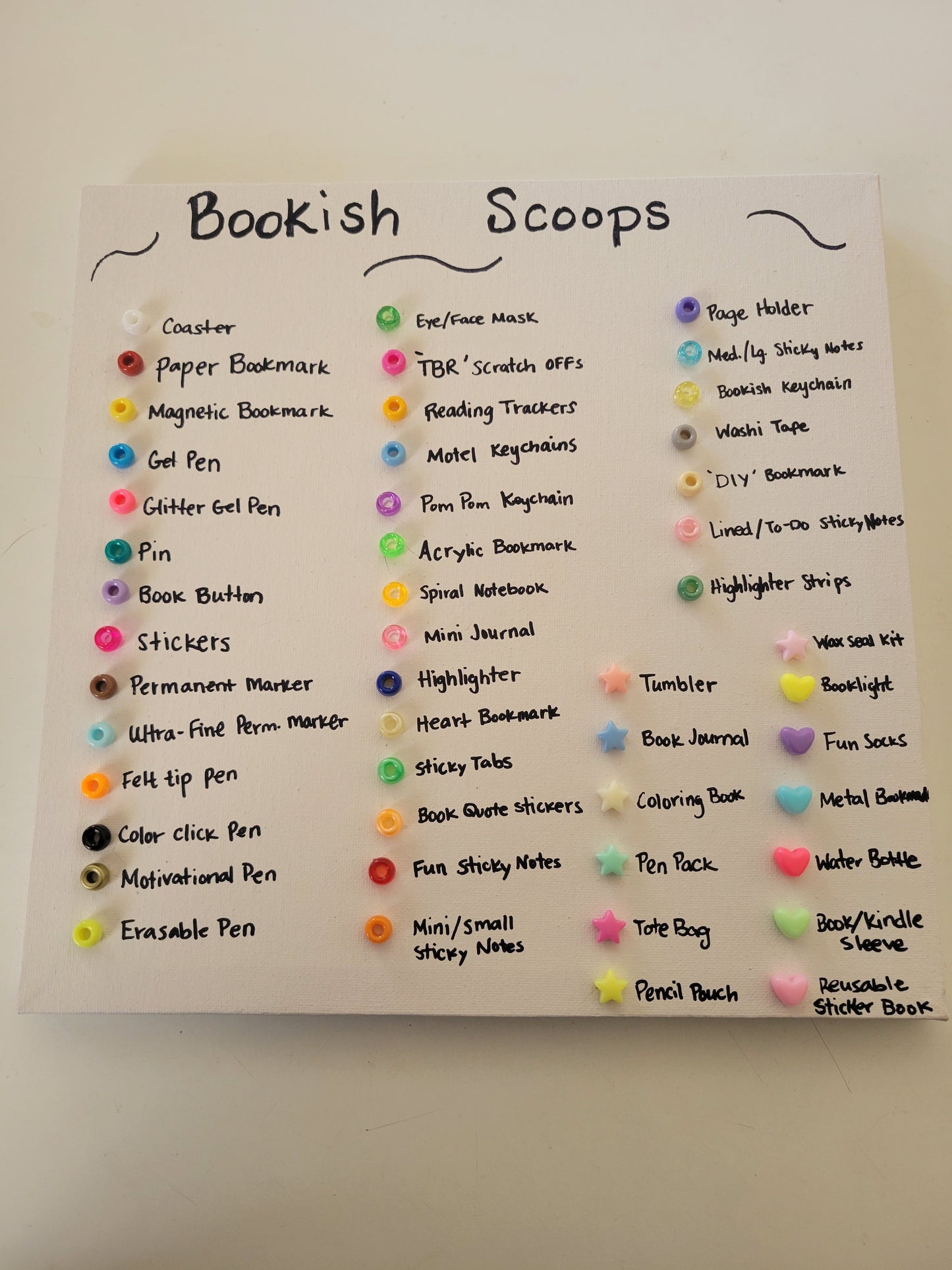 Bookish Items Mystery Scoop