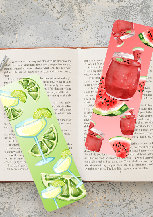 Summer Sips Bookmark Collection