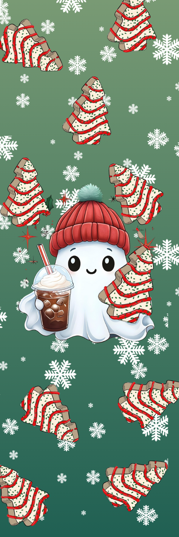 Christmas Ghost Bookmark