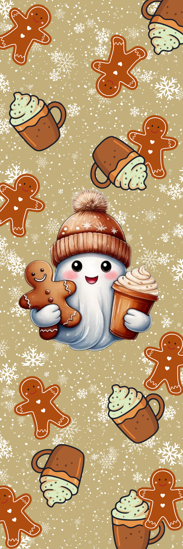 Christmas Ghost Bookmark