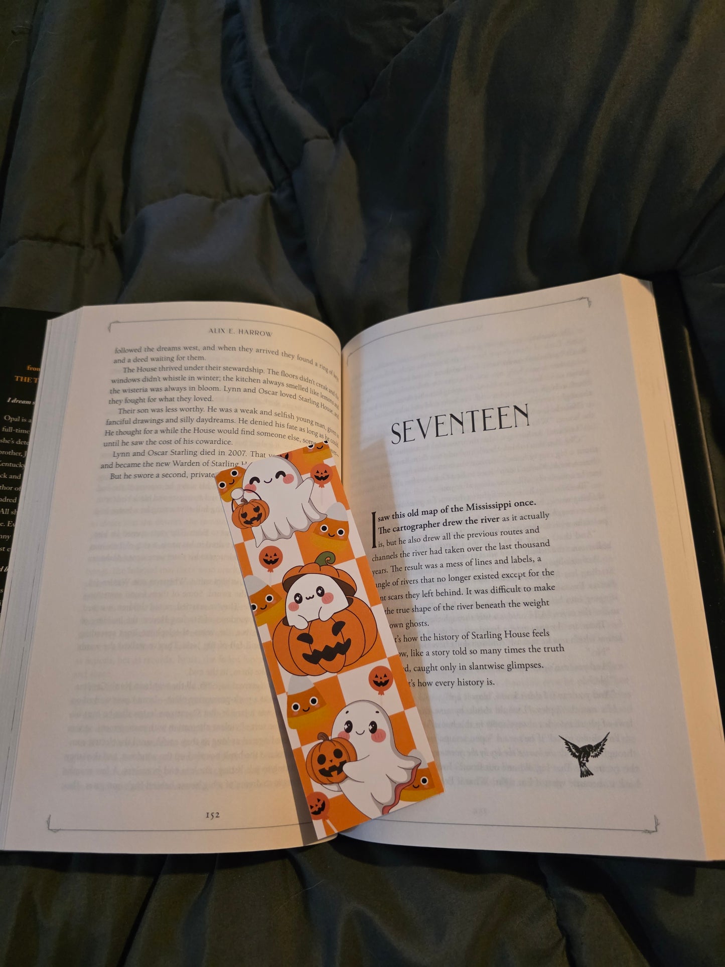 Cute Fall Ghosty Bookmarks