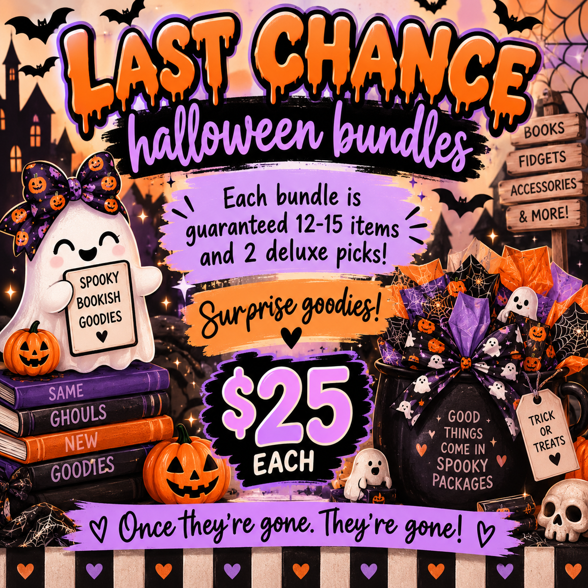 Last Chance Halloween Bundles